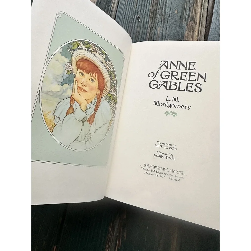 Anne of Green Gables L.M. Montgomery Reader's Digest World's Best Reading Book